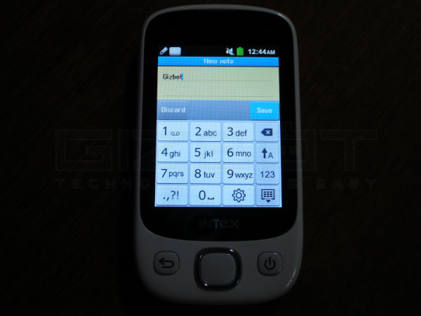 Intex Player Note Pad