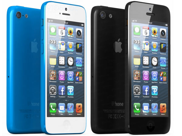 iPhone Light Blue Black