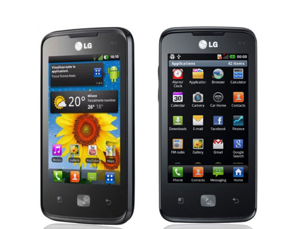 LG Optimus Hub E510: