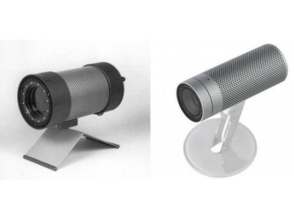 Braun infrared emitter vs. iSight camera.