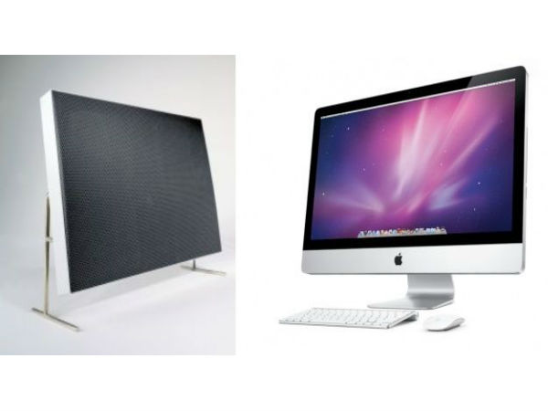Braun LE1 speaker vs. the iMac