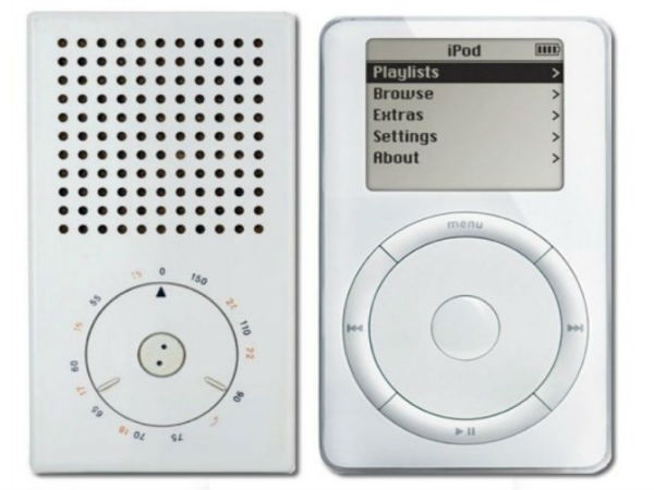 Braun T3 pocket radio vs. the iPod