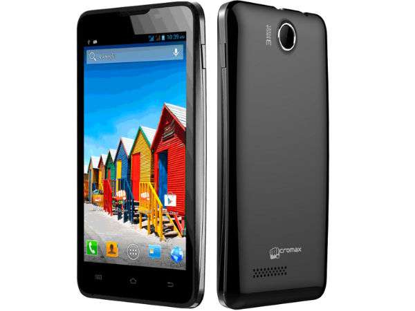 Micromax Canvas Viva A72: