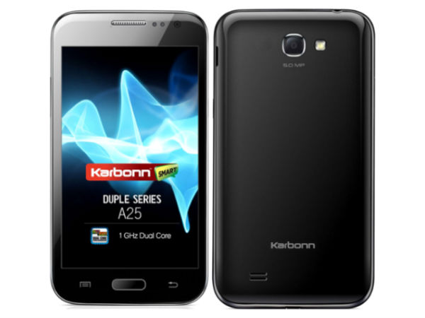 Karbonn A25: