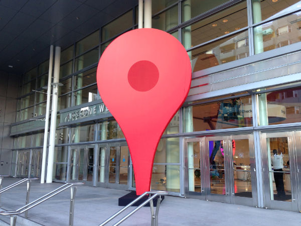 Red Location Marker in Maps