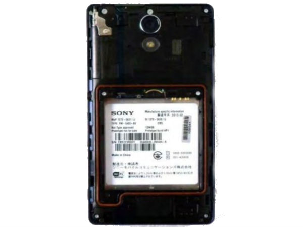 Sony Xperia UL Alleged Pictures Leak Online Touting 5 inch Screen and Snapdragon CPU