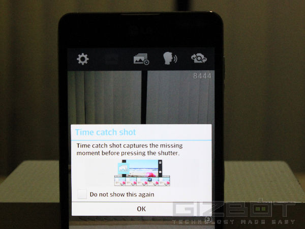 Camera Time Catch Shot Feature