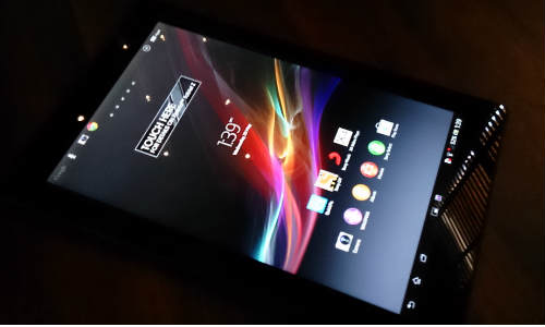 Sony Xperia Tablet Z: First Look Sony Xperia Tablet Z: First Look