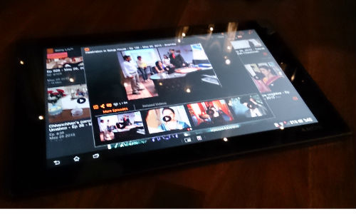 Sony Xperia Tablet Z: First Look Sony Xperia Tablet Z: First Look