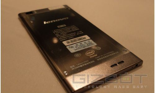 Lenovo K900 First Look: Brushed Interface Is Missing