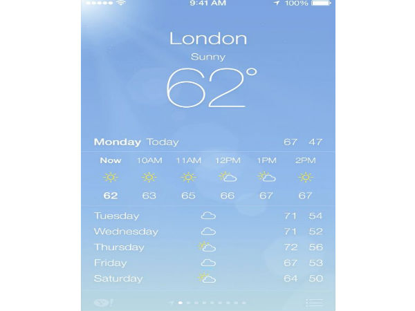 Weather UI