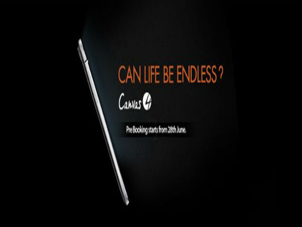 Micromax Canvas 4 – Facebook banner 
