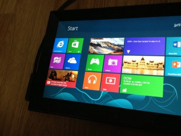 Nokia Tablet Featuring Windows RT OS 1