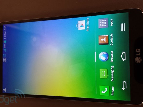 Optimus G2 Main Screen