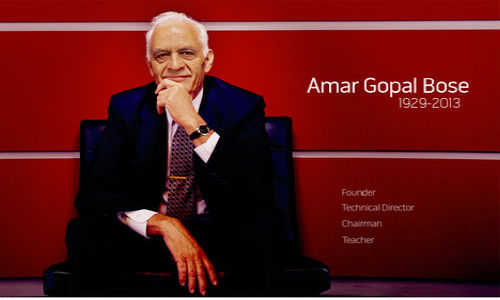 Amar Bose, Founder of Bose Corporation Passes Away at 83 Amar Bose, Founder of Bose Corporation Passes Away at 83
