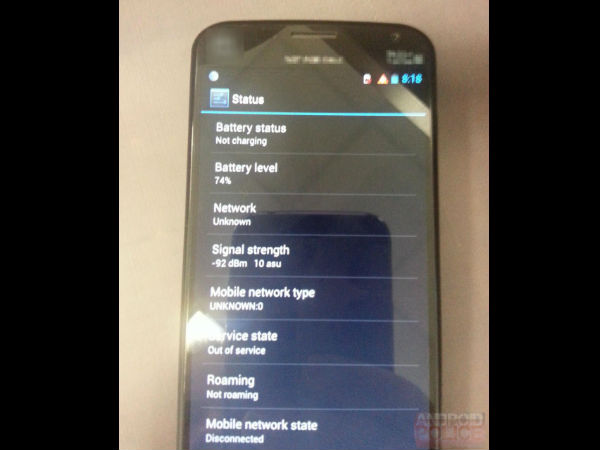 Moto X Leak