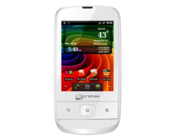Micromax A30 Smarty: 