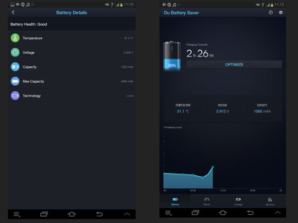 Du Battery Saver App: Easy User Interface and Max Battery Optimization