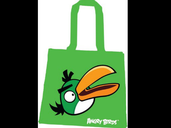 Angry Birds Tote (Green color)