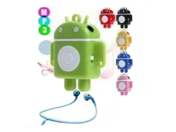 Sonilex Android Shape MP3 Player and/or IBall iRocker - Back Earphone