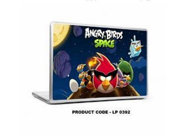Headturnerz Angry Birds Space laptop skin