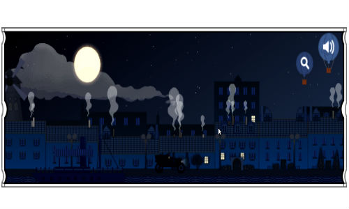 Claude Debussy's Clair de lune Theme is Today's Google Doodle Claude Debussy's Clair de lune Theme is Today's Google Doodle