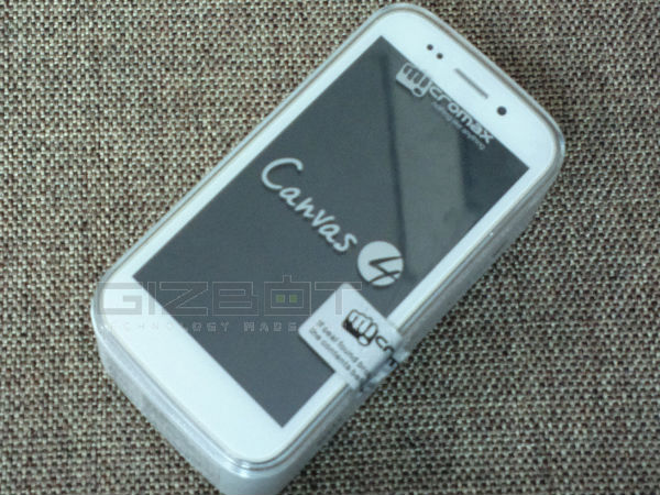 Micromax Canvas 4: 