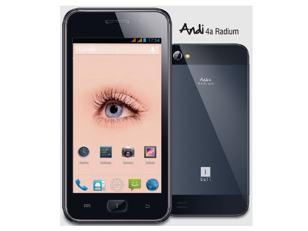 iBall Andi 4a Radium: 