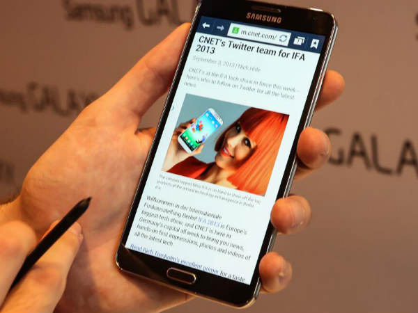 Samsung Galaxy Note 3 Launched With 3GB RAM And 4K Video Shooting Capability 