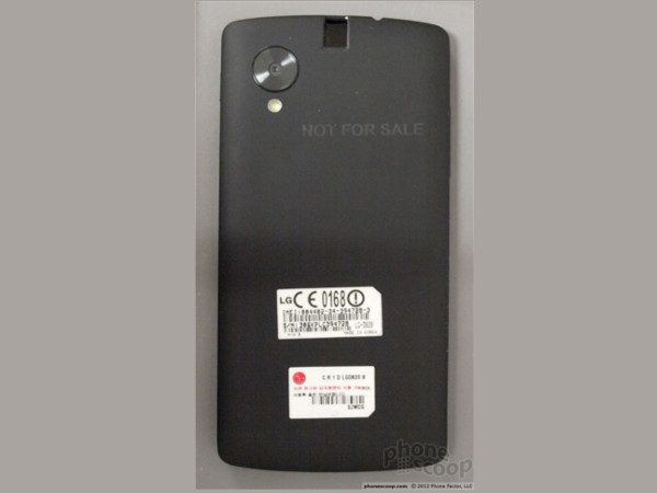 LG Nexus 5 FCC Images