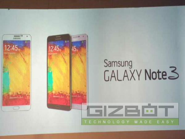 Samsung Galaxy Note 3 & Galaxy Gear Launch