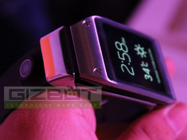 Samsung Galaxy Gear Hands On: First Look [PICTURES]