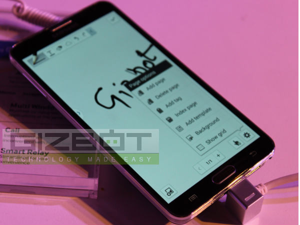 Samsung Galaxy Note 3 Hands on: First look [PICTURES]