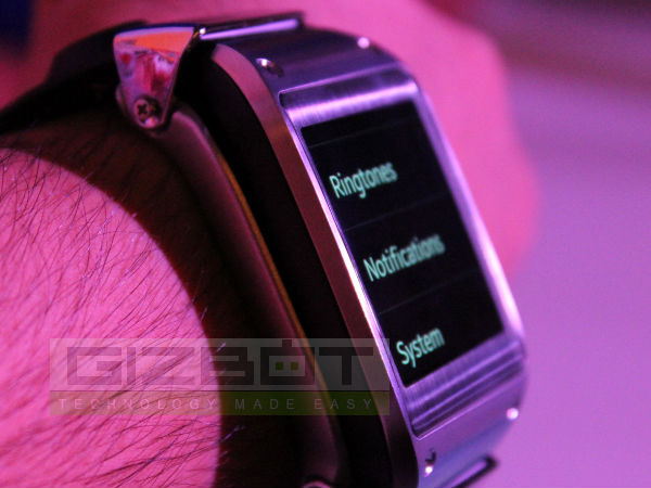 Samsung Galaxy Gear Hands On: First Look [PICTURES]