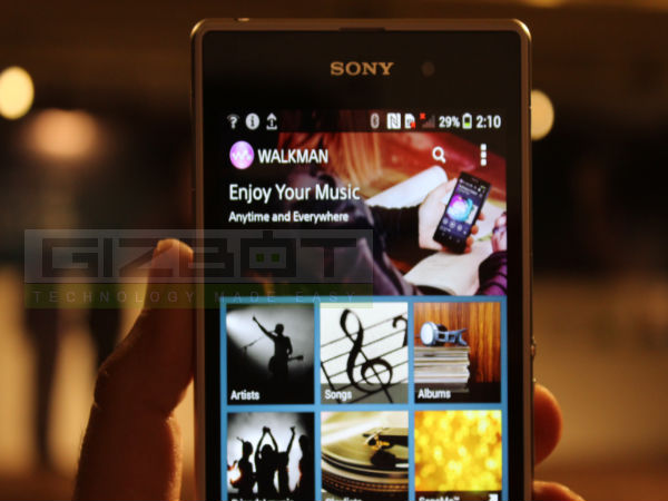Sony Xperia Z1 Hands On Review: First look