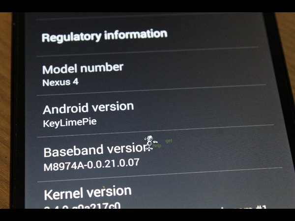 Android 4.4 KitKat Update