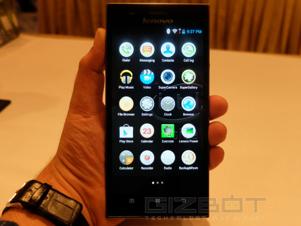 Lenovo K900: 