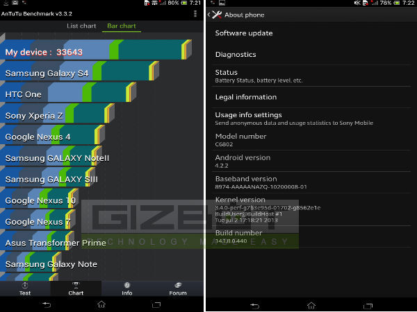 Sony Xperia Z Ultra Hands on Review