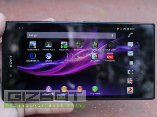 Sony Xperia Z Ultra Hands on Review