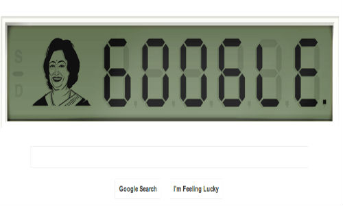 Google Celebrates Shakuntala Devi's 84th Birthday With a Doodle Google Celebrates Shakuntala Devi's 84th Birthday With a Doodle