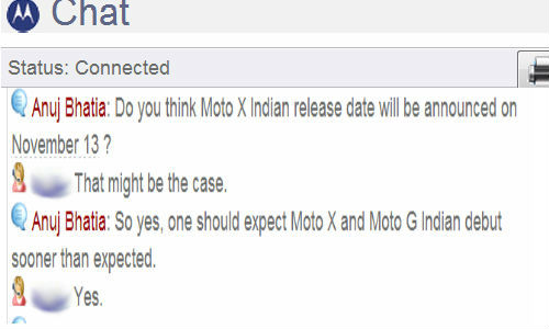 Exclusive: Moto X To Launch Along Moto G on November 13