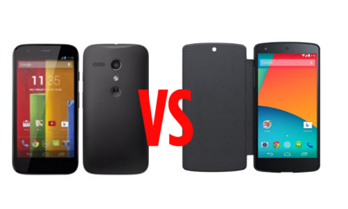 Moto G Vs Nexus 5: Google's New Offerings Compared Moto G Vs Nexus 5: Google's New Offerings Compared