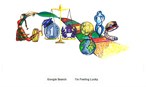 Google Celebrates Children's Day with Doodle Sketched by Pune Girl Google Celebrates Children's Day with Doodle Sketched by Pune Girl