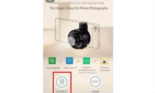 Camera360 for iPhone Finally Gets Updated to Support Sony QX Camera