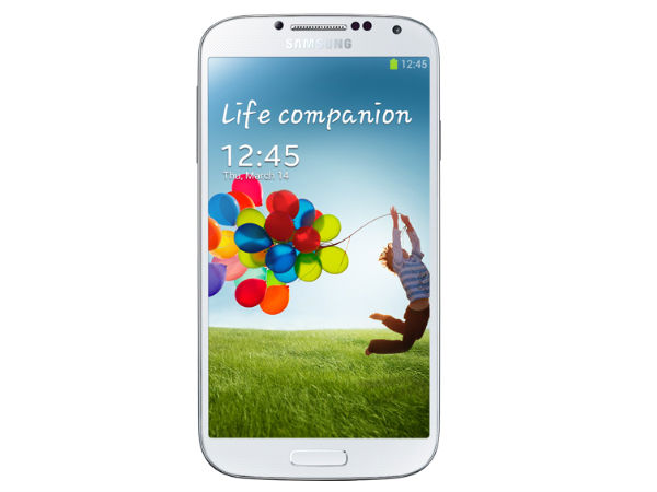 Samsung Galaxy S4:  