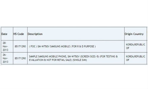 Samsung SM-W750V: Windows Phone 8 Smartphone to Launch in 2014
