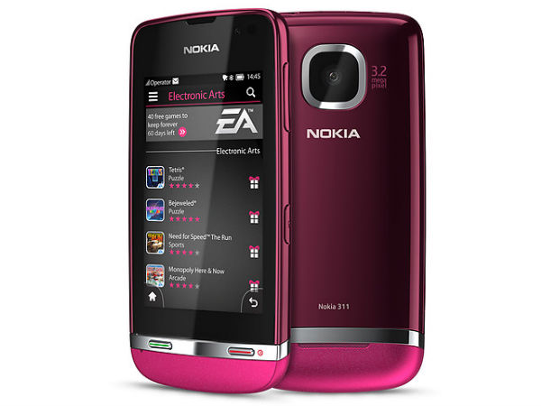 Nokia Asha 311: 