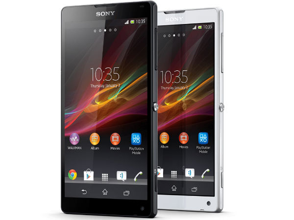 Sony Xperia ZL: 