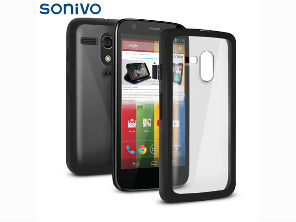 Sonivo Fusion Case for Motorola Moto G – Black 