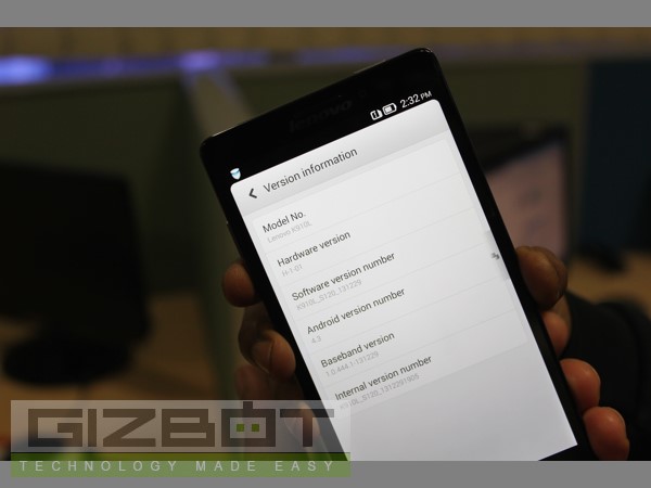 Lenovo Vibe Z K910 Hands On: First Look Lenovo Vibe Z K910 Hands On: First Look